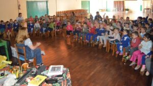 Programa Roda de Leitura no município de União do Oeste/SC