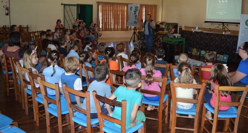 Programa Roda de Leitura no município de União do Oeste/SC