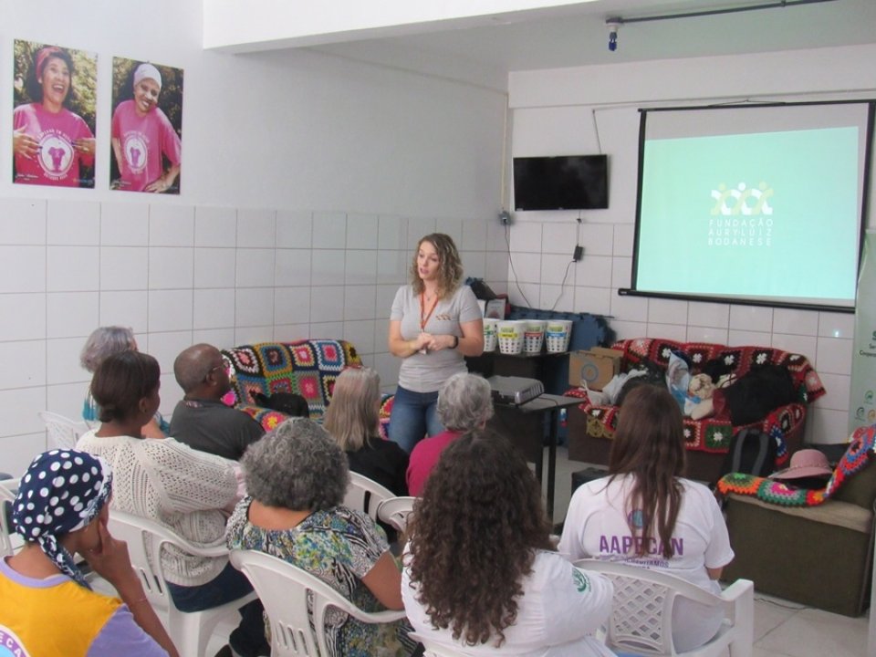 Educação ambiental atende escolas e instituição no Rio Grande do Sul