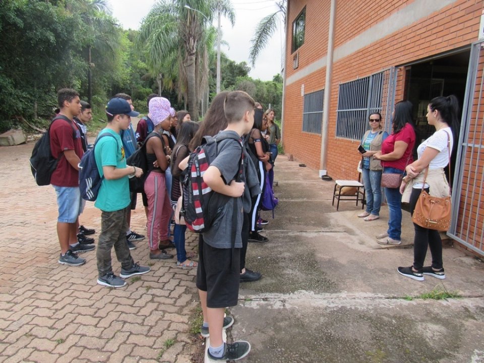 Educação ambiental atende escolas e instituição no Rio Grande do Sul