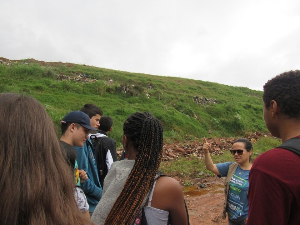 Educação ambiental atende escolas e instituição no Rio Grande do Sul