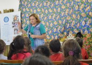 Roda de Leitura realiza atividade na escola Augusto Colatto em Xanxerê/SC