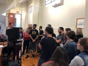 Alunos da Universidade Federal da Fronteira Sul/UFFS visitam o Centro de Memória Aury Luiz Bodanese