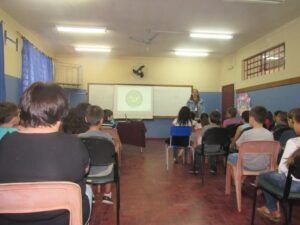 Alunos da EMEF Alfredo Juliano visitam aterro sanitário em Sapucaia do Sul/RS
