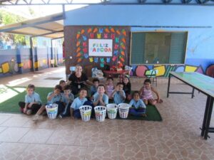 Eco Cooperação atende mais de 160 crianças na EMEI Stella Virgina Konrad em Viamão/RS