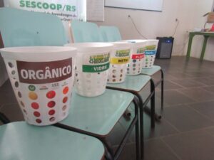 Eco Cooperação atende escolas em Sapucaia do Sul/RS