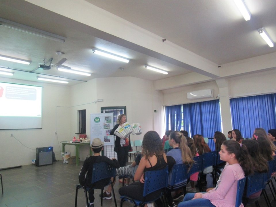 Eco Cooperação atende escolas em Sapucaia do Sul/RS