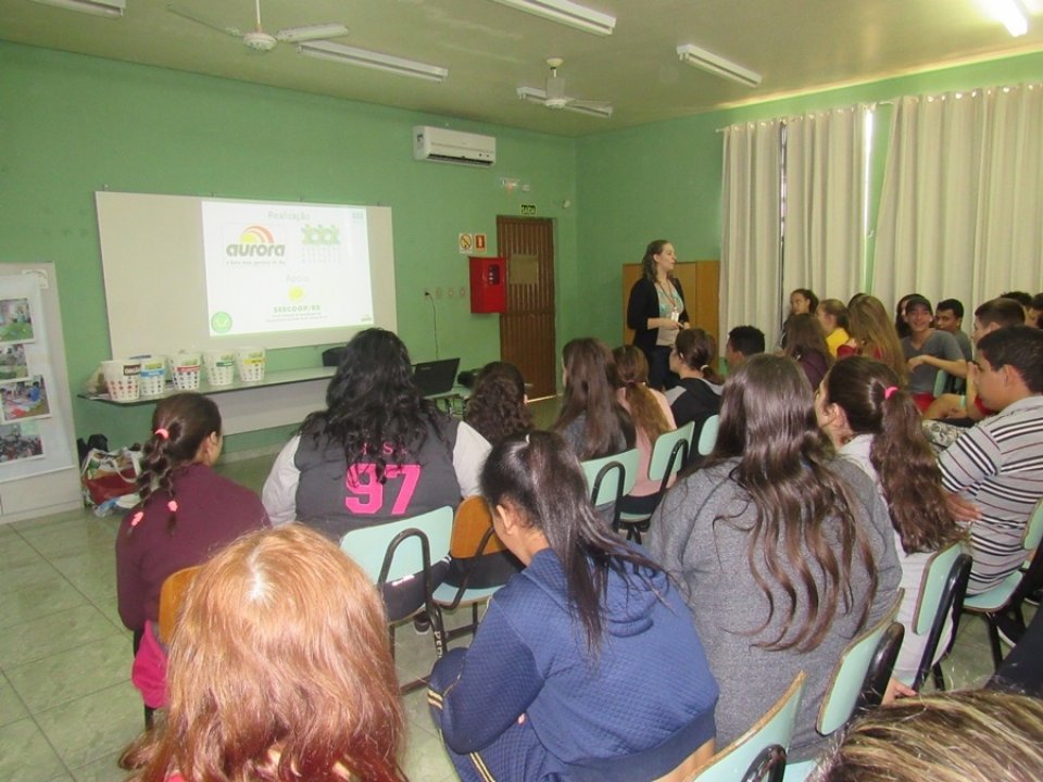 Eco Cooperação atende escolas em Sapucaia do Sul/RS