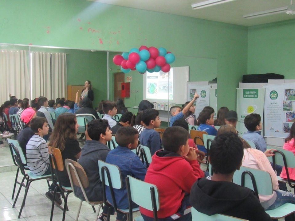 Eco Cooperação atende escolas em Sapucaia do Sul/RS