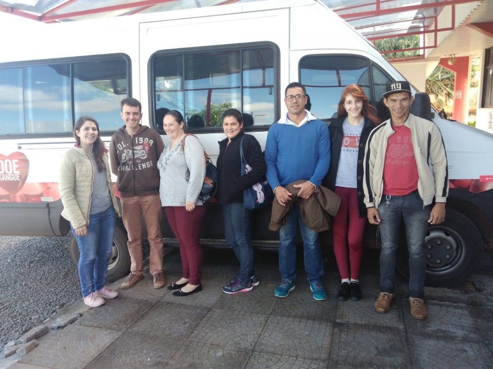 HEMOSC recebe doações de sangue de voluntários do Amigo Energia