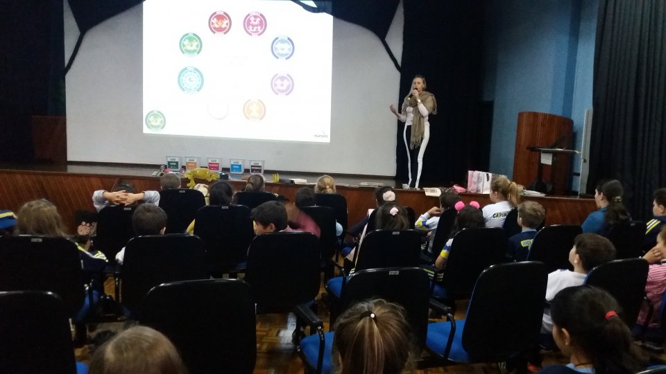 Alunos de Capinzal/SC recebem sensibilização sobre educação ambiental