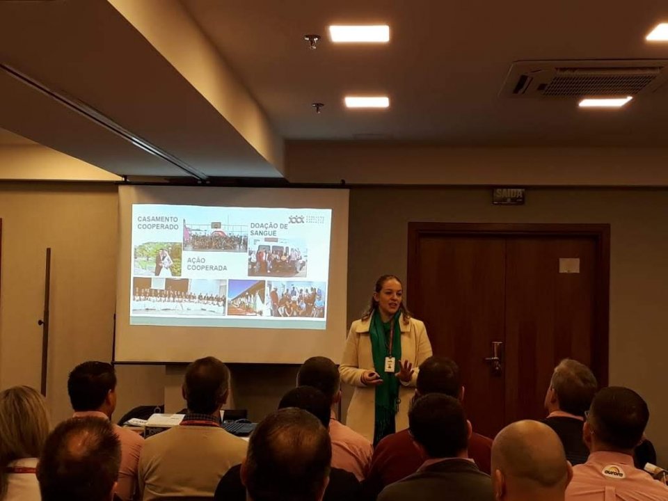 Eco Cooperação RS realiza sensibilização para empregados da Aurora