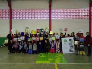 Multiplicadores levam educação ambiental para alunos de escola municipal em São Miguel do Oeste/SC