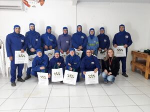 Empregados da Fábrica de Rações de Guatambu participam de sensibilização sobre o meio ambiente