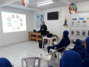 Empregados da Fábrica de Rações de Guatambu participam de sensibilização sobre o meio ambiente