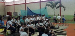 Programa Roda de Leitura participa de evento em escolas do município de Palmitos/SC