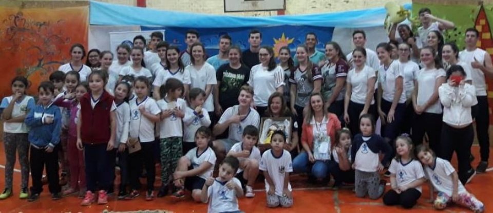 Programa Roda de Leitura participa de evento em escolas do município de Palmitos/SC