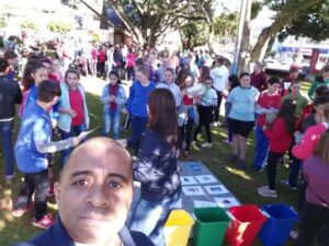 Multiplicadores do programa Eco Cooperação realizam ação em Cunha Porã/SC