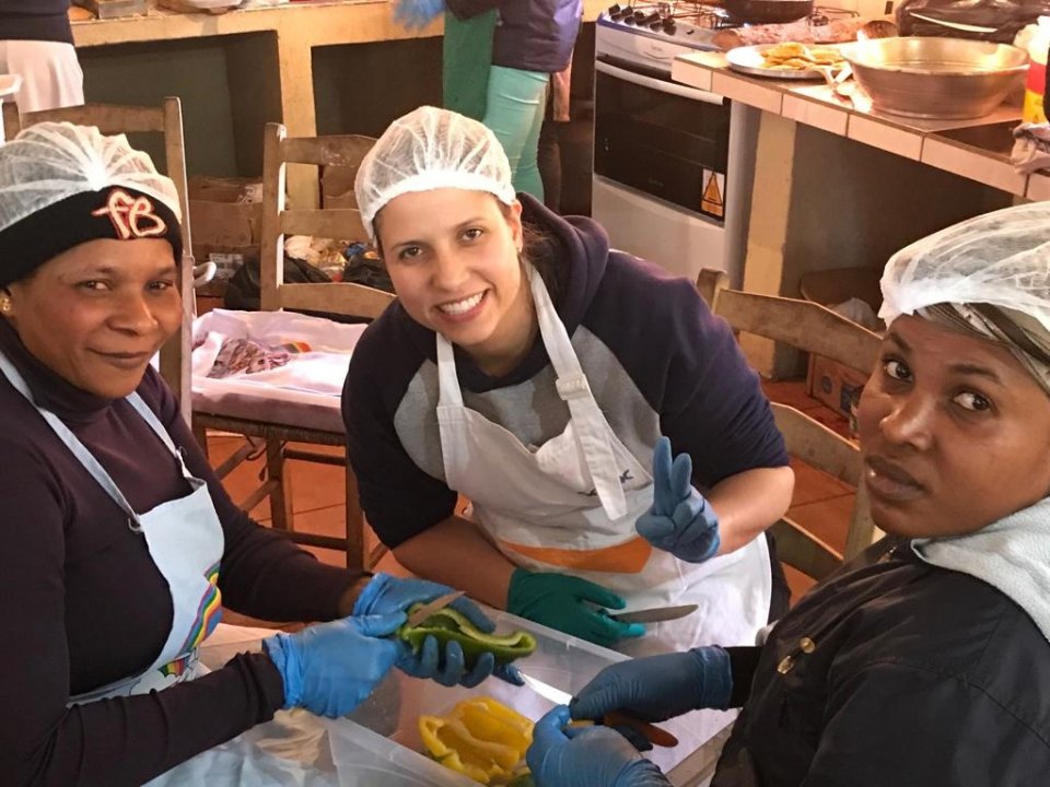 Voluntários de Joaçaba participam do 4º Encontro da Cultura Haitiana