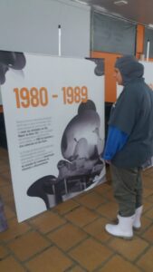 Exposição itinerante do Centro de Memória é exibida na unidade FACH II