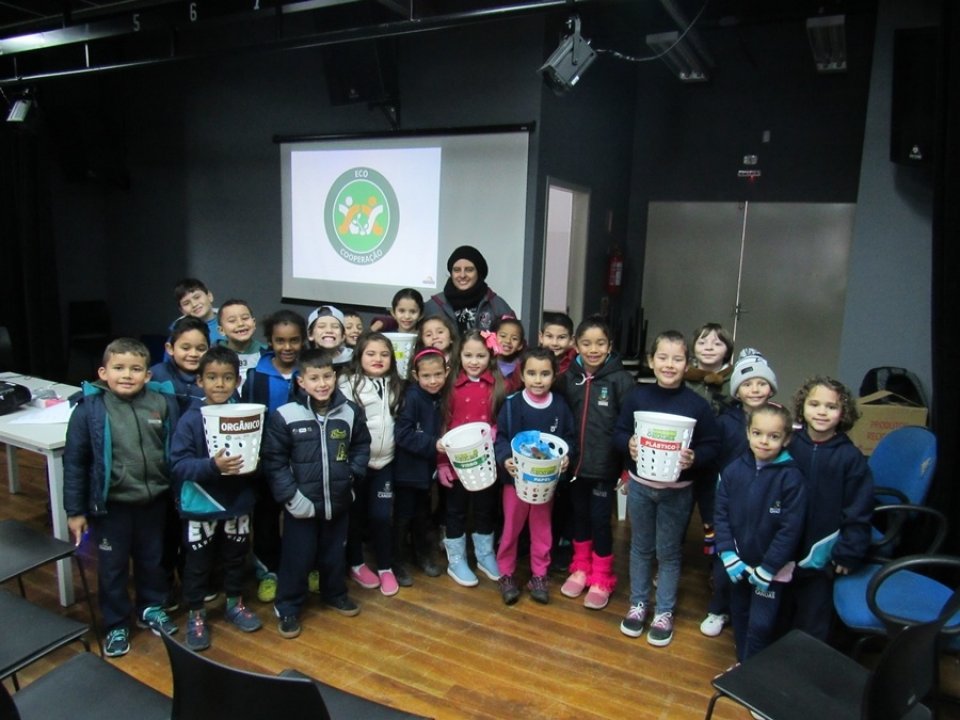 Eco Cooperação leva educação ambiental para mais de 770 estudantes no RS