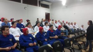 Vivendo Saúde promove Cinema da Prevenção para supervisores e encarregados da Aurora