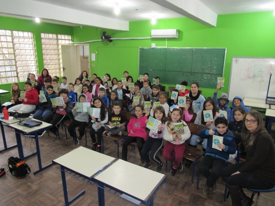 Eco Cooperação leva sensibilização para diversas instituições no Rio Grande do Sul