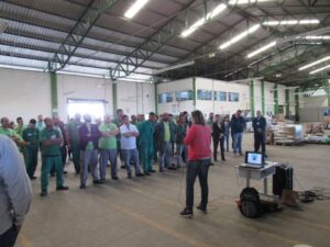 Eco Cooperação realiza sensibilizações em instituições públicas e privadas