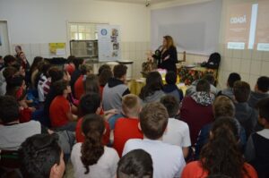 Roda de Leitura encanta alunos na E.E.F. Augusto Colatto em Xanxerê/SC