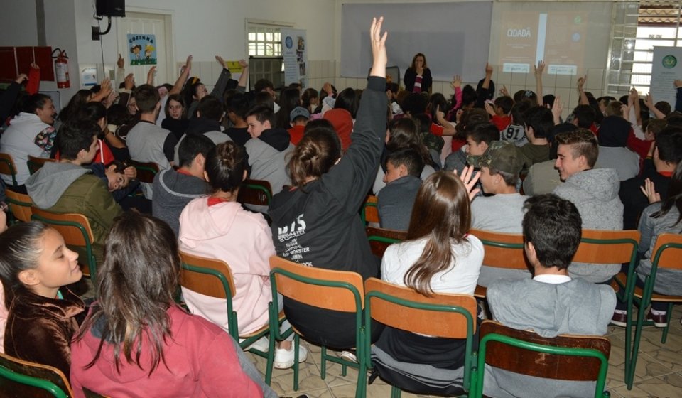 Roda de Leitura encanta alunos na E.E.F. Augusto Colatto em Xanxerê/SC