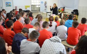 Roda de Leitura encanta alunos na E.E.F. Augusto Colatto em Xanxerê/SC