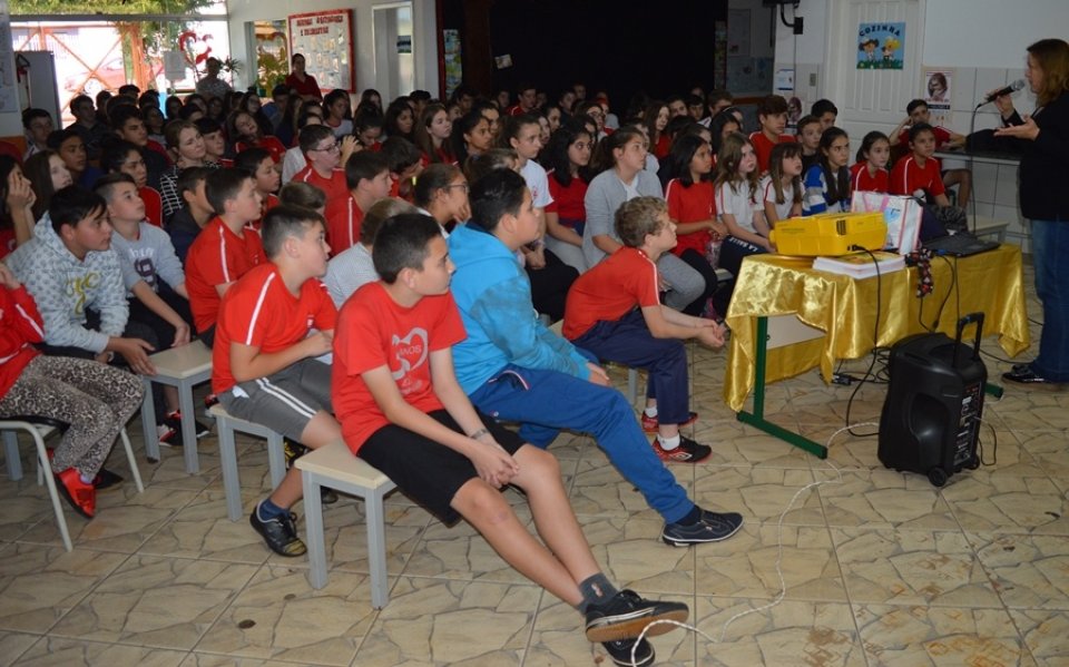 Roda de Leitura encanta alunos na E.E.F. Augusto Colatto em Xanxerê/SC