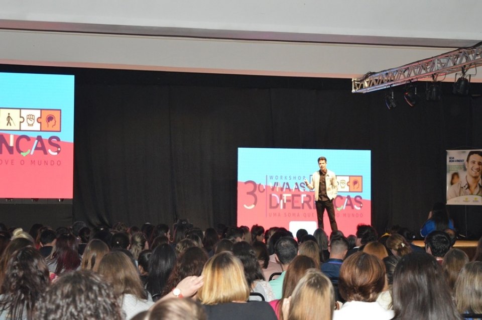 3º Workshop Viva as Diferenças leva mais de 2300 pessoas ao Centro de Eventos em Chapecó