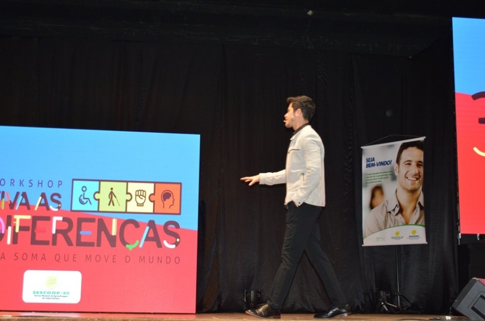 3º Workshop Viva as Diferenças leva mais de 2300 pessoas ao Centro de Eventos em Chapecó