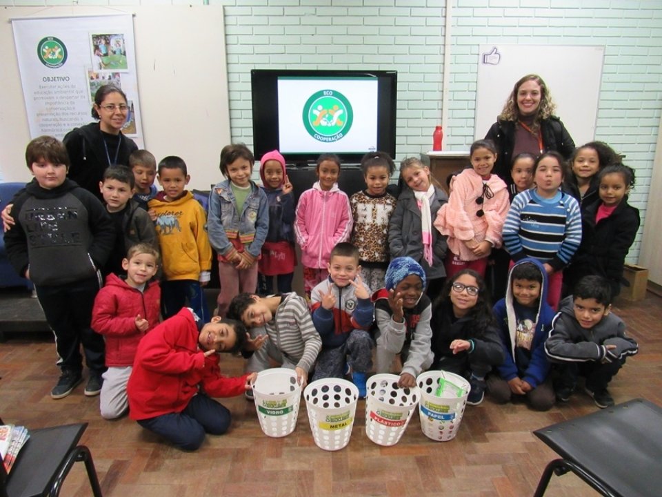 EMEF José Mariano Beck recebe programa Eco Cooperação em Porto Alegre