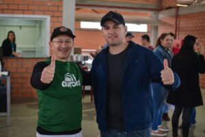 Voluntários das unidades de Xaxim organizam Ação Cooperada na Linha Tigre