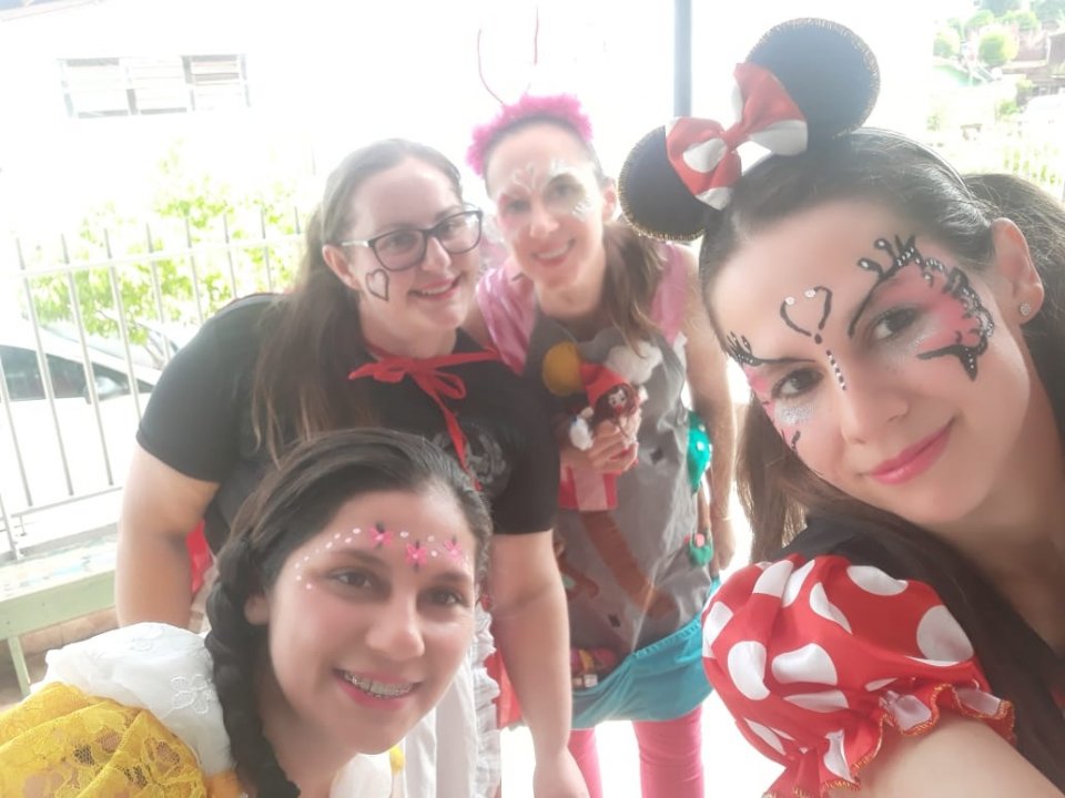 Multiplicadores do programa Roda de Leitura realizam atividade em São Miguel do Oeste