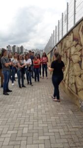 Alunos do projeto Liderança Comunitária conhecem a Fundação Aury Luiz Bodanese