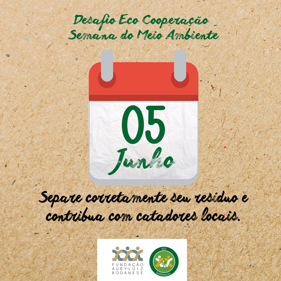 FALB lança desafio para a Semana do Meio Ambiente