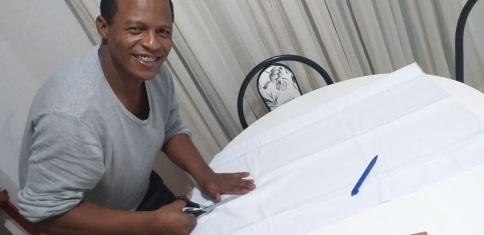 FALB doa 100 kits para confecção de máscaras