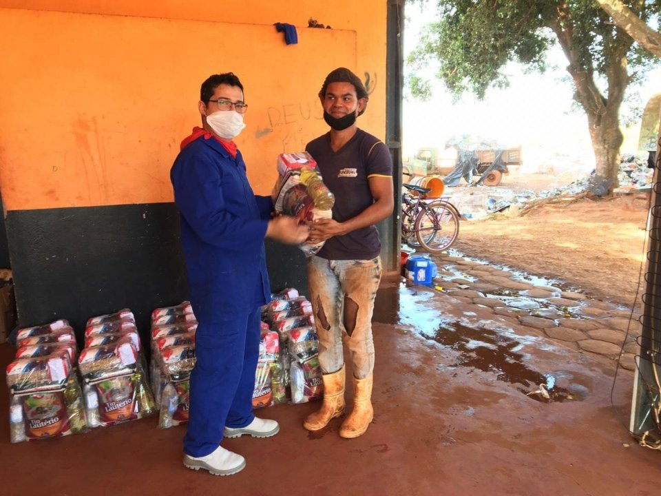 FALB entrega a terceira remessa de cestas básicas no Mato Grosso do Sul