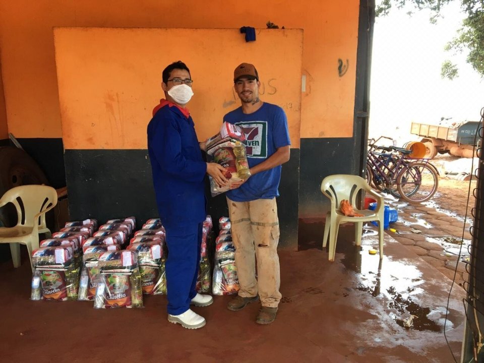 FALB entrega a terceira remessa de cestas básicas no Mato Grosso do Sul
