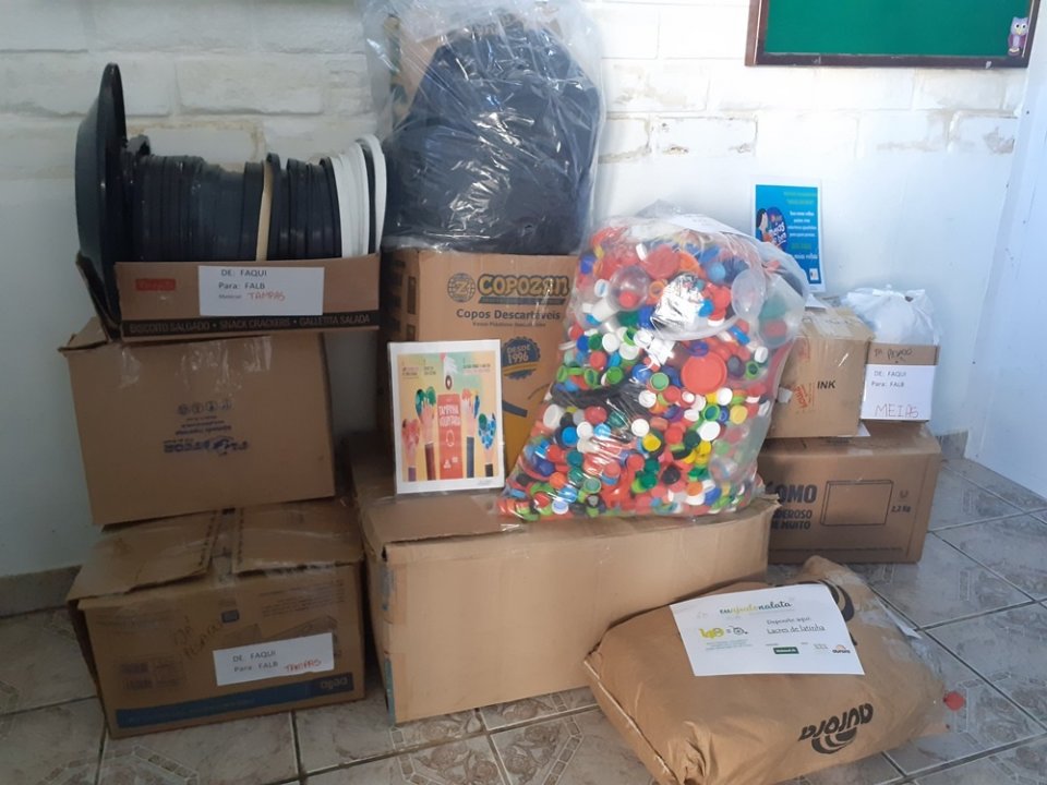 Voluntários de Quilombo organizam desafio sobre campanhas de reciclabilidade