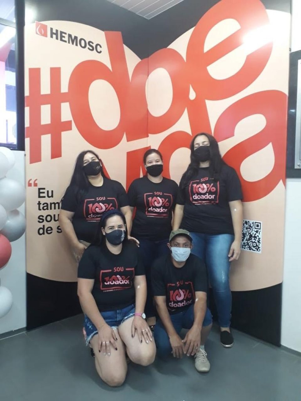 Voluntários ajudam a manter estoques de sangue no Hemosc Chapecó