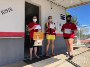 FALB doa alimentos para a Cruz Vermelha em Chapecó