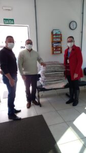 FALB destina cobertores para entidades sociais de Santa Catarina e Rio Grande do Sul