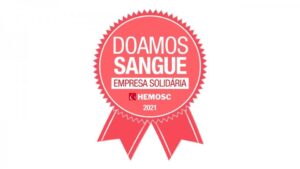 Aurora Alimentos, mantenedora da FALB, recebe o selo Empresa Solidária Hemosc 2021