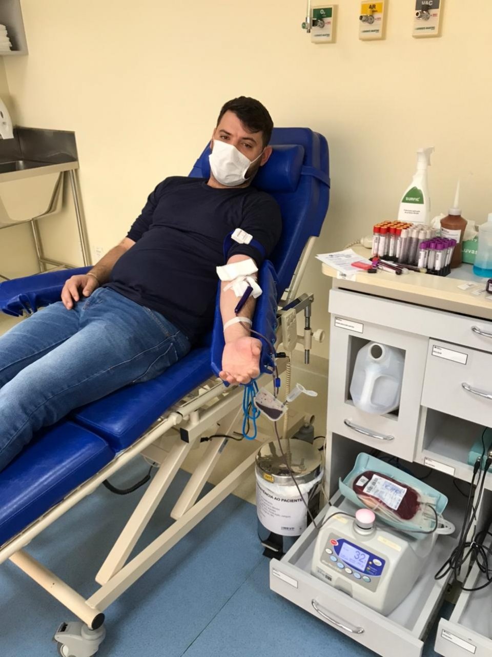 Voluntários intensificam doações de sangue em Hemocentros de Santa Catarina e Rio Grande do Sul
