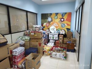 Voluntários de São Gabriel do Oeste (MS) arrecadam mais de uma tonelada de alimentos