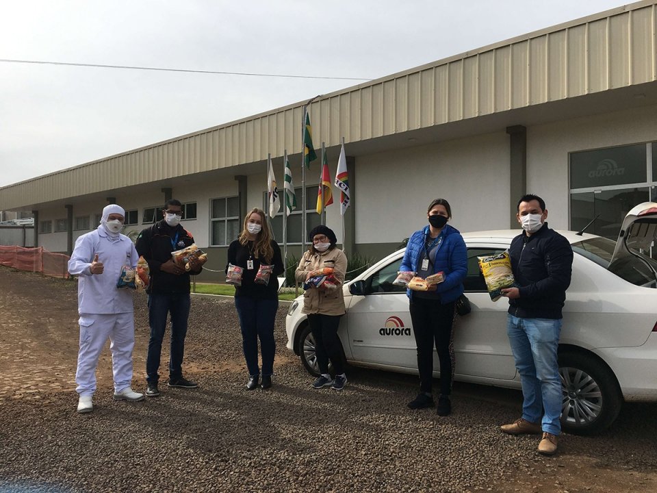 Unidades de Erechim (RS) arrecadam mais de uma tonelada de alimentos